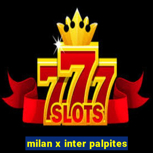 milan x inter palpites